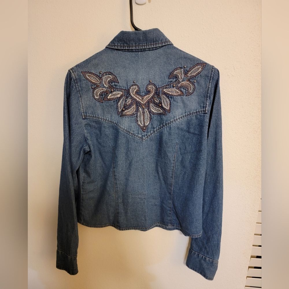 Double D Ranch Women's Denim Shirt S